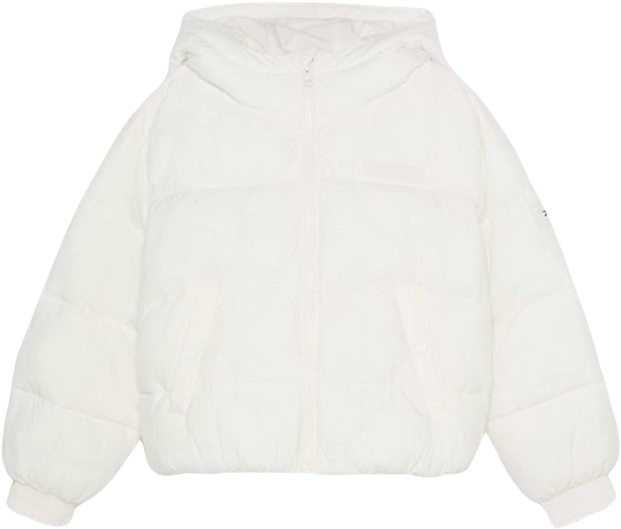 Tommy hilfiger white puffer Clearance