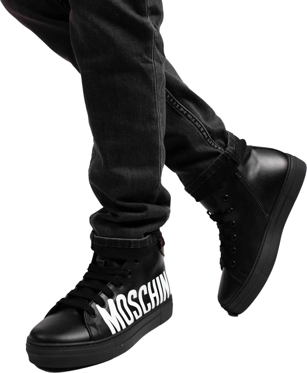 Moschino Sneakers 75966 Dames/Kids Zwart Zwart