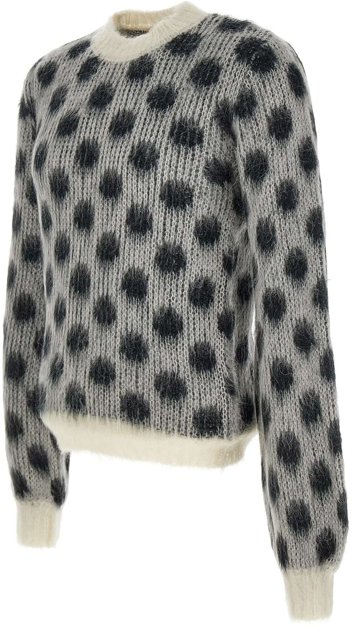 Marni Marni Embroidered acetate blend sweater Divers