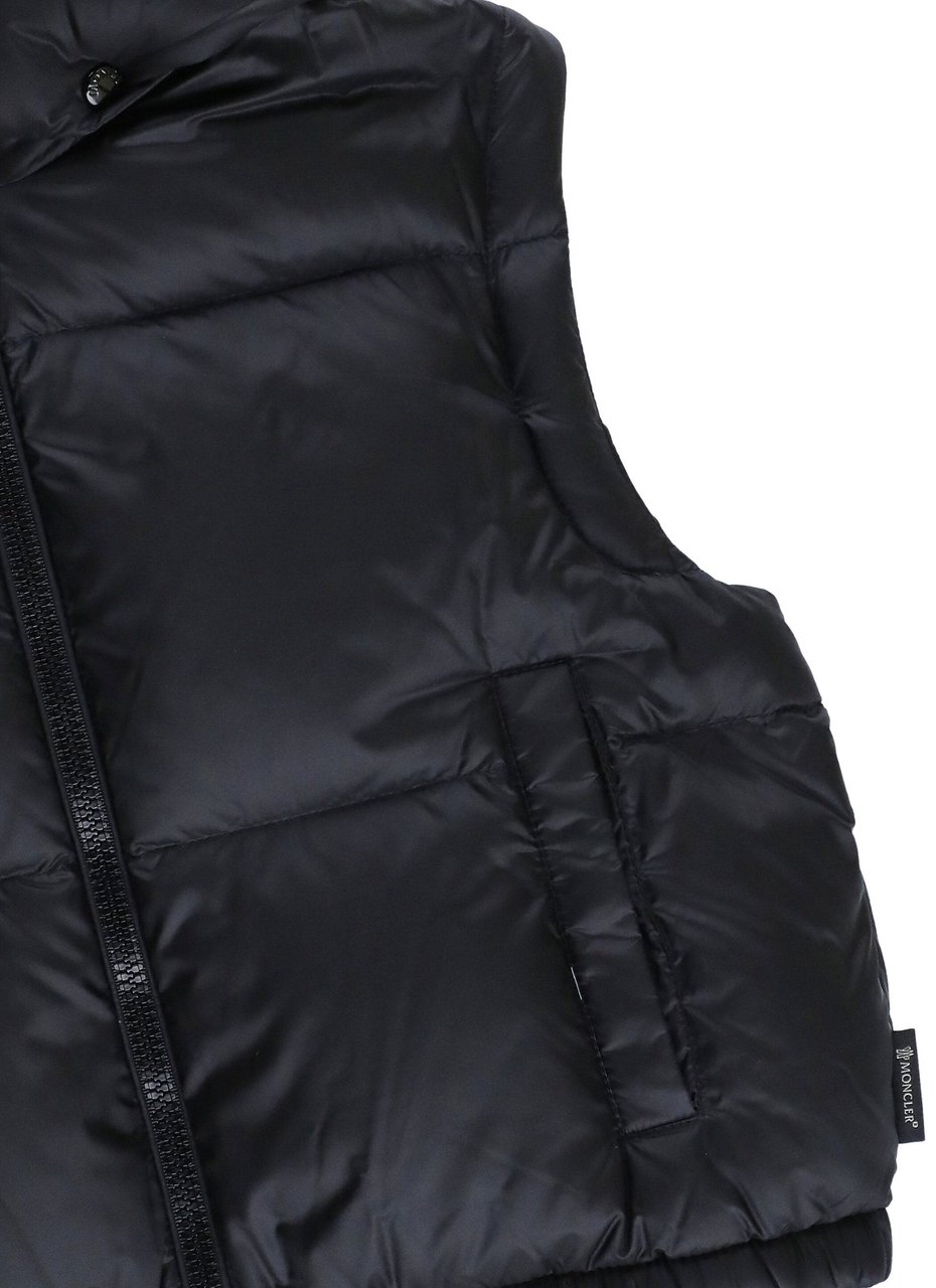 Moncler Coats Black Zwart