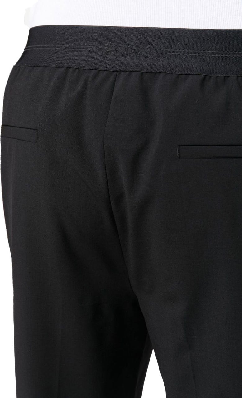 MSGM pantalone black Zwart