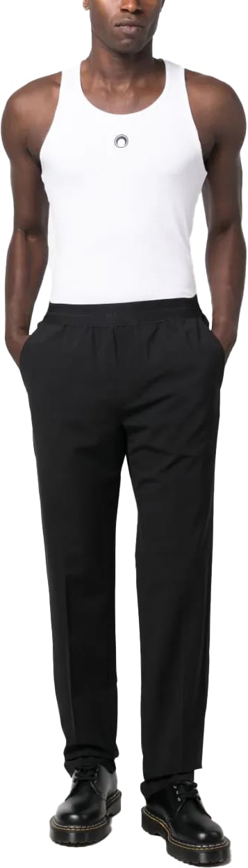 MSGM pantalone black Zwart