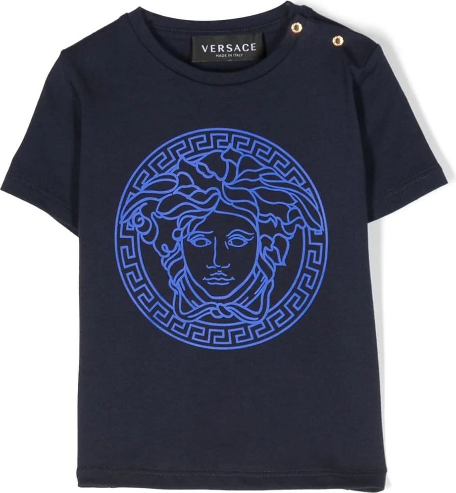 Versace t-shirt blue Blauw