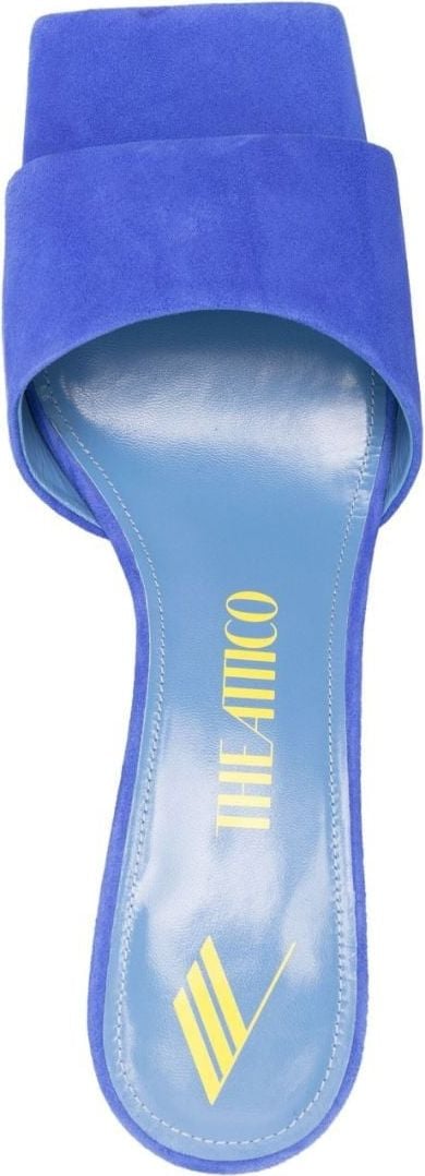 The Attico cheope mule 60mm blue Blauw