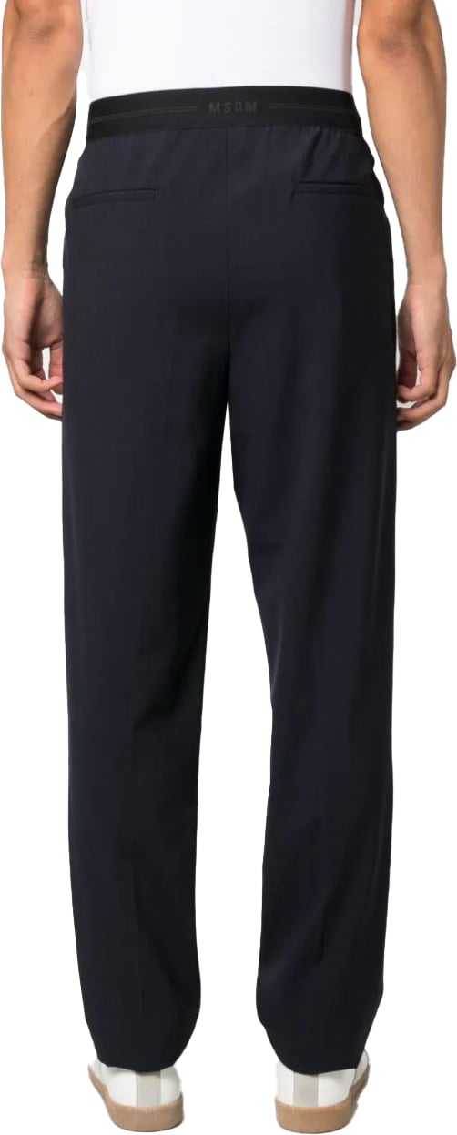 MSGM pantalone blue Blauw