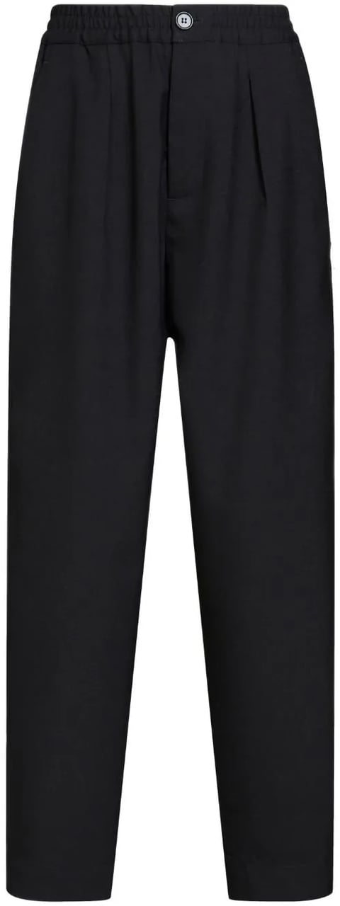 Marni Marni Black wool chino pant Zwart