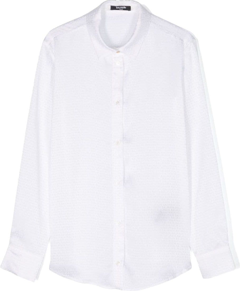 Balmain shirt white Wit