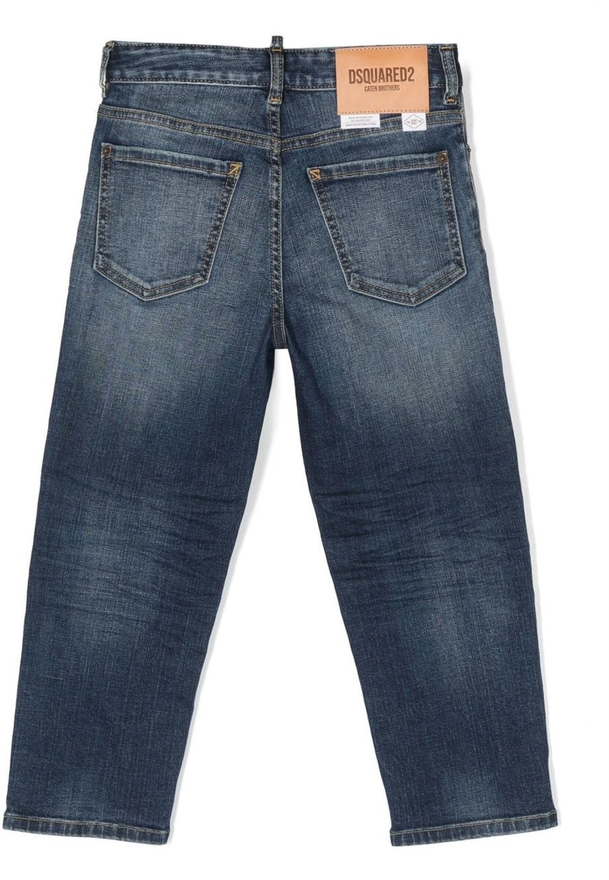 Dsquared2 boston jean pantaloni blue Blauw