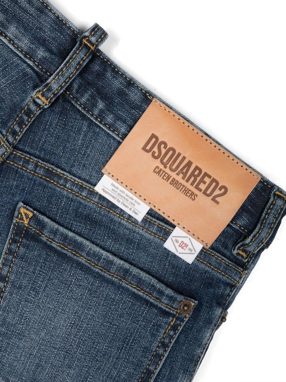 Dsquared2 boston jean pantaloni blue Blauw