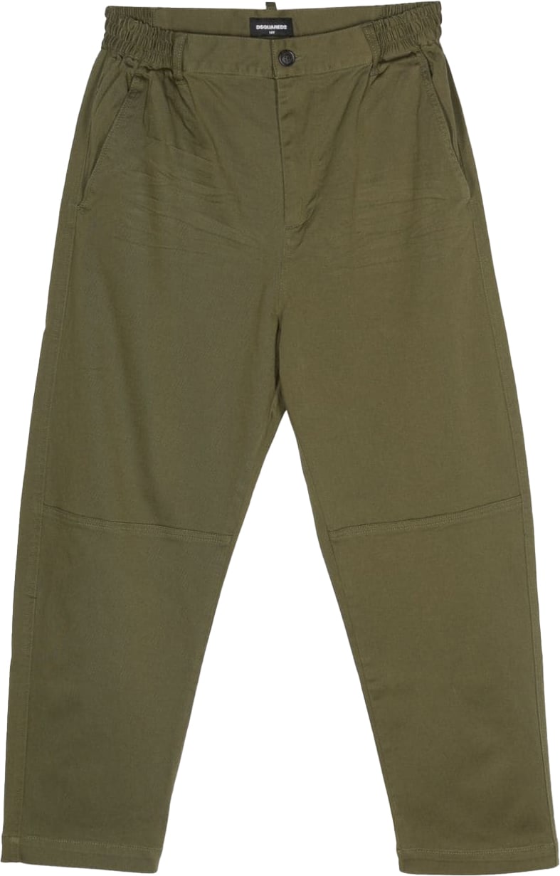 Dsquared2 pantaloni green Groen