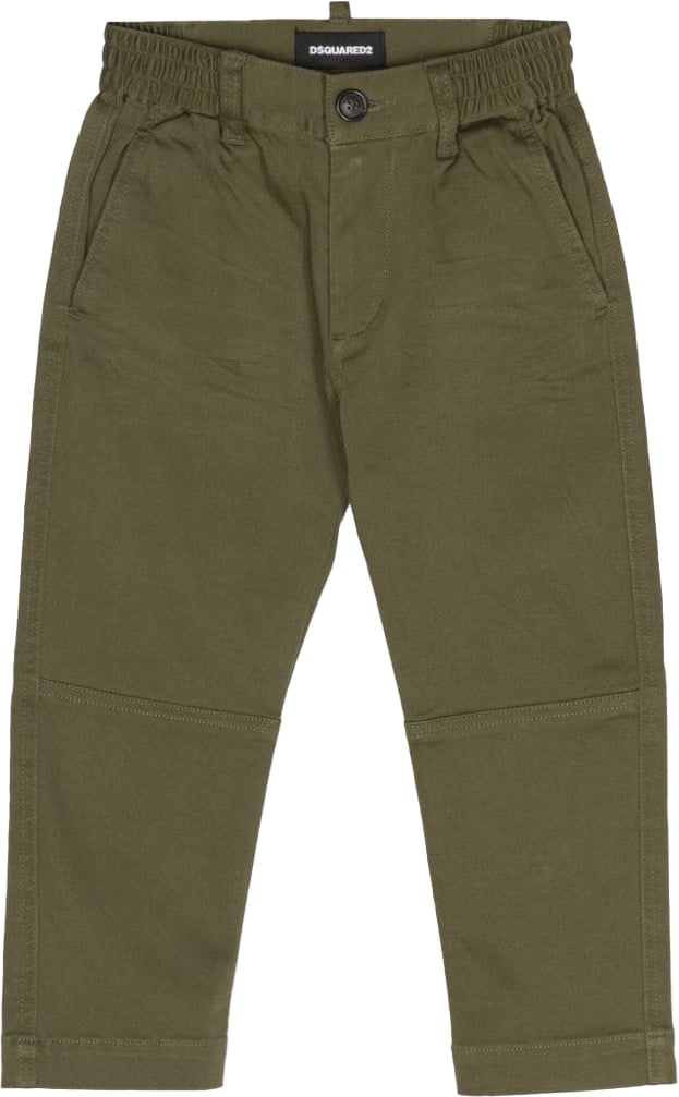 Dsquared2 pantaloni green Groen