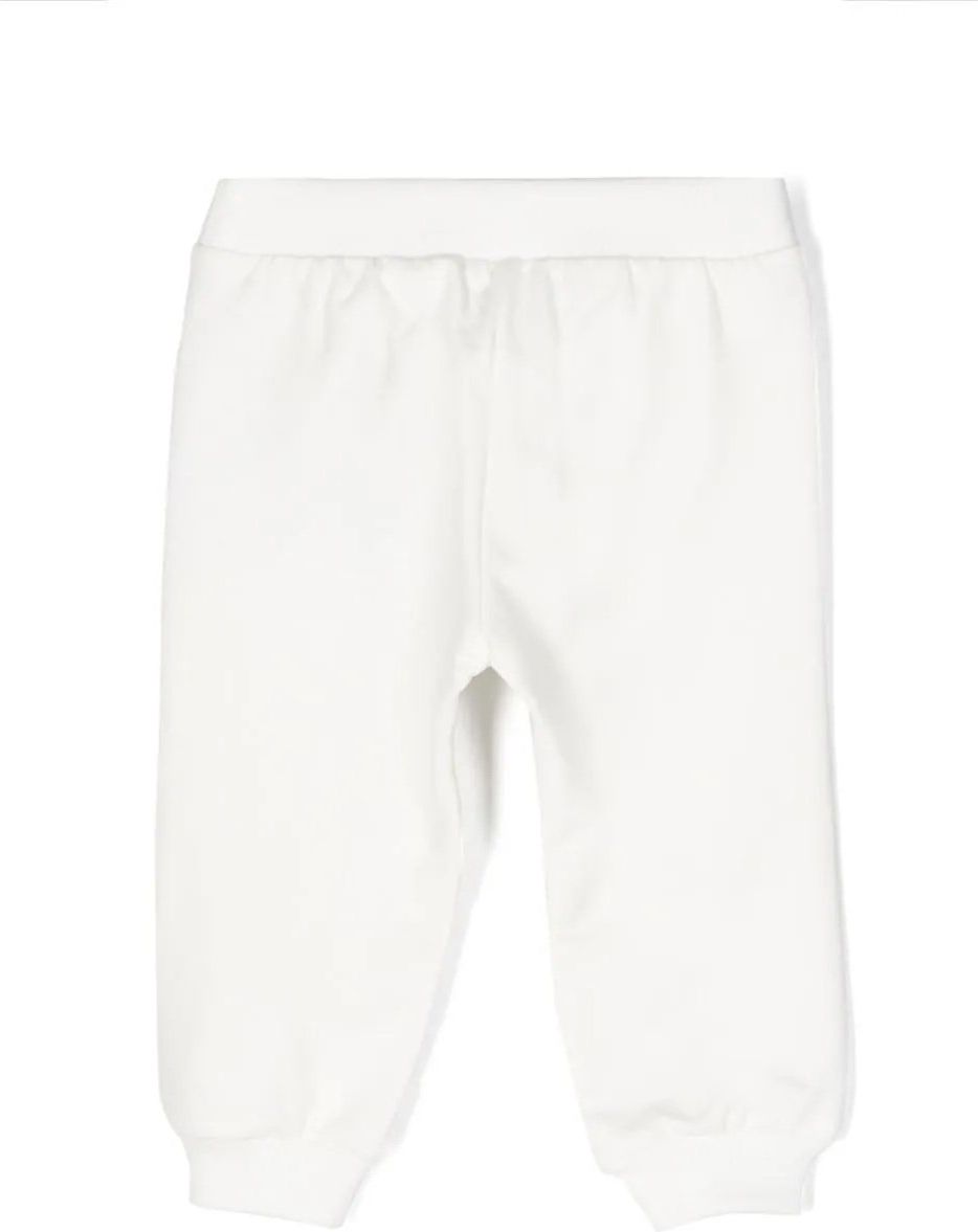 Moschino pantalone lungo white Wit