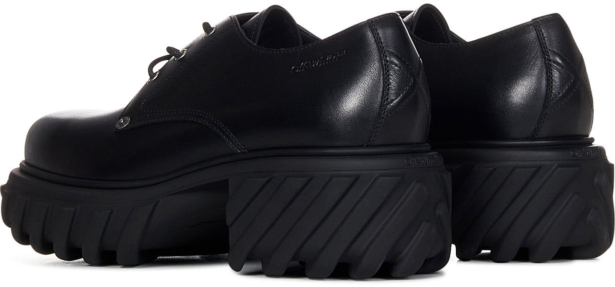 OFF-WHITE Off-White Flat shoes Black Zwart