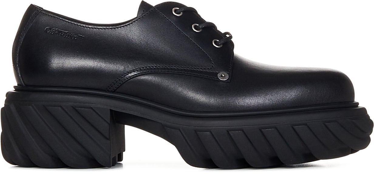 OFF-WHITE Off-White Flat shoes Black Zwart