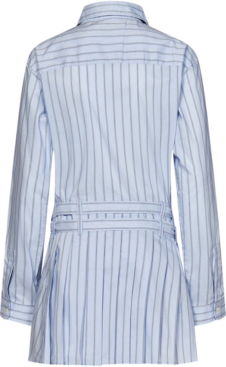 AMBUSH AMBUSH Printed cotton blend shirt dress Divers