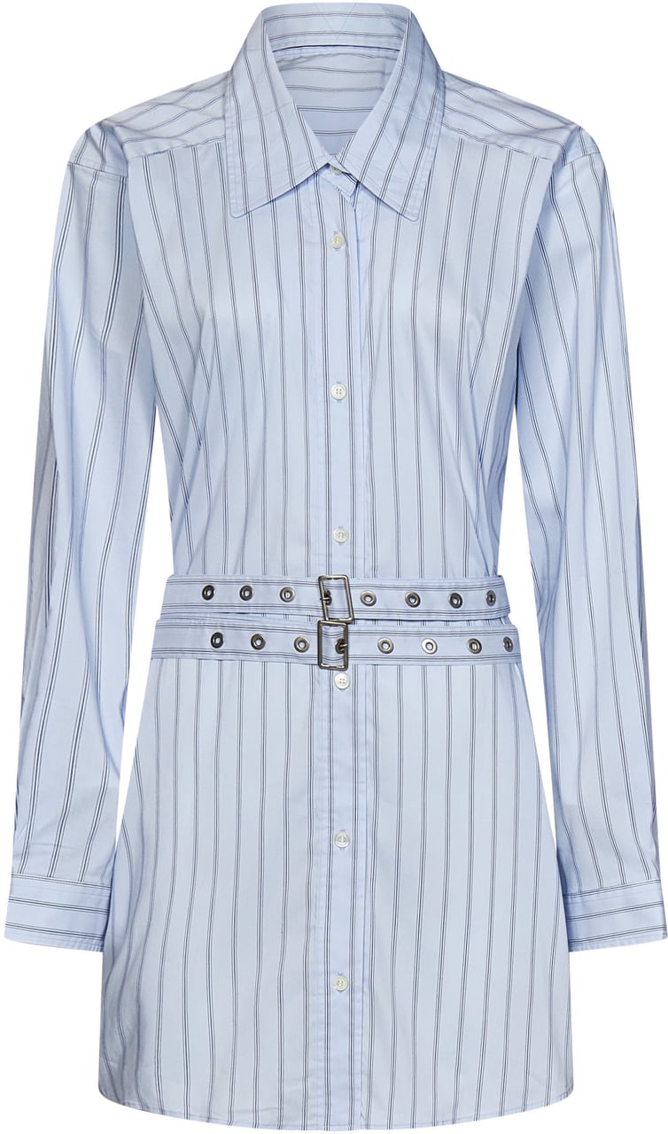 AMBUSH AMBUSH Printed cotton blend shirt dress Divers