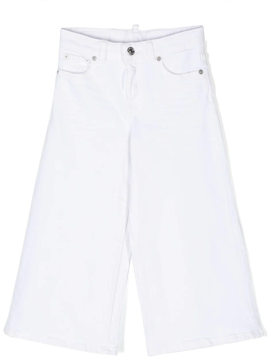 Dsquared2 DSQUARED2 KIDS Trousers White Wit