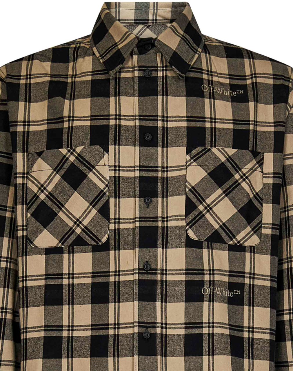 OFF-WHITE Check Flann Shirt Divers
