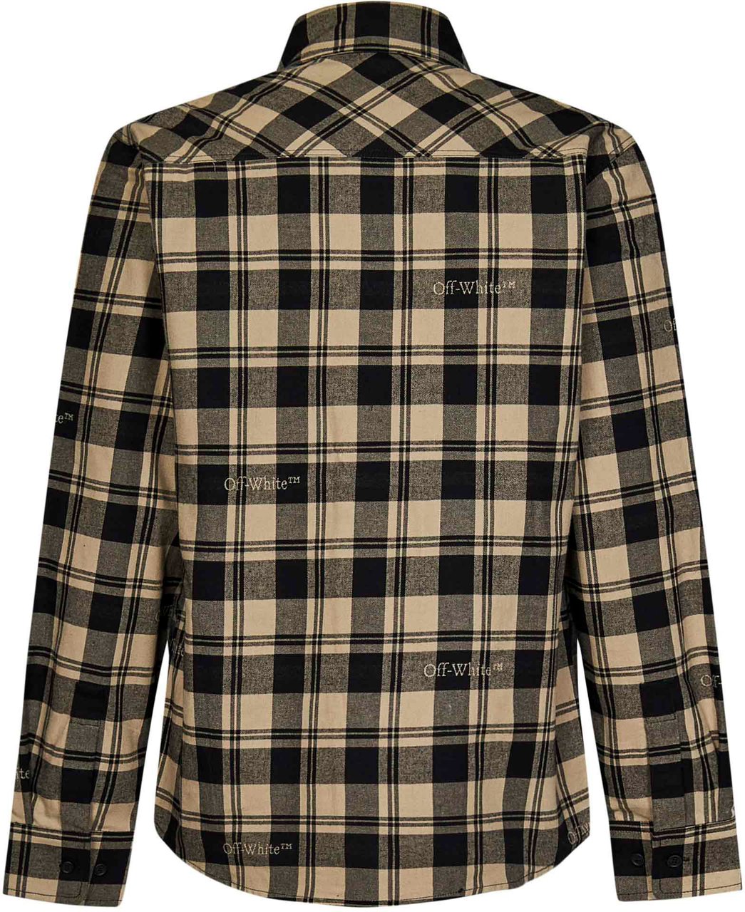 OFF-WHITE Check Flann Shirt Divers