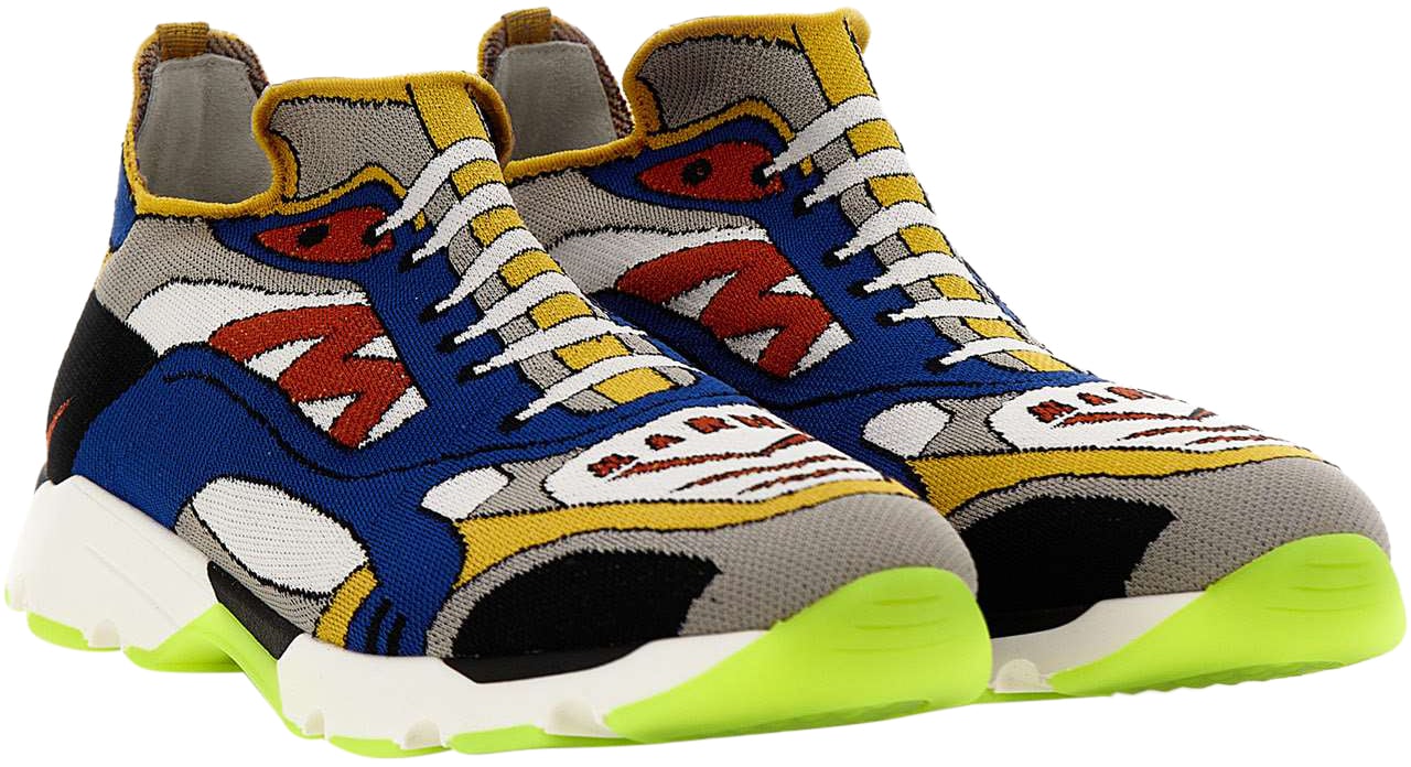 Marni Marni Printed fabric slip ons Divers