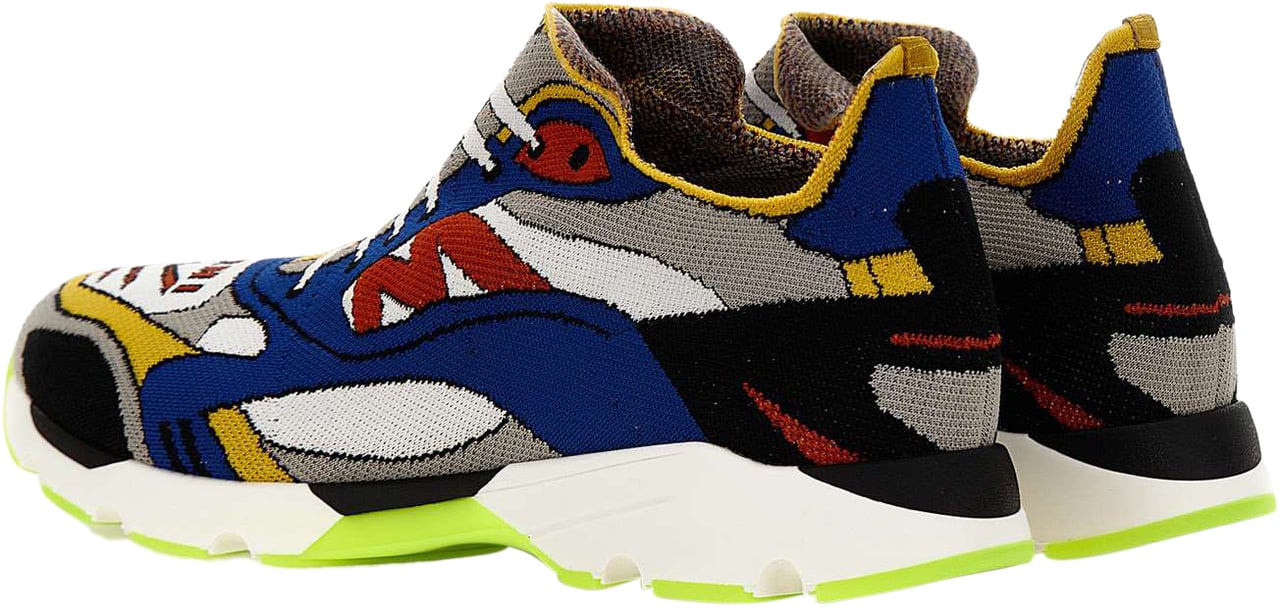 Marni Marni Printed fabric slip ons Divers