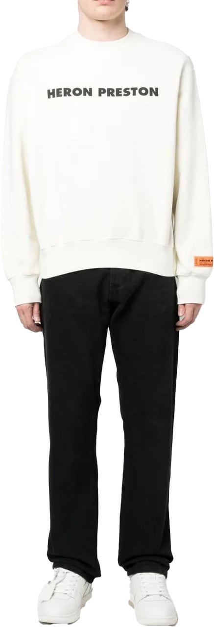 Heron Preston This Is Not Logo Sweatshirt Wit