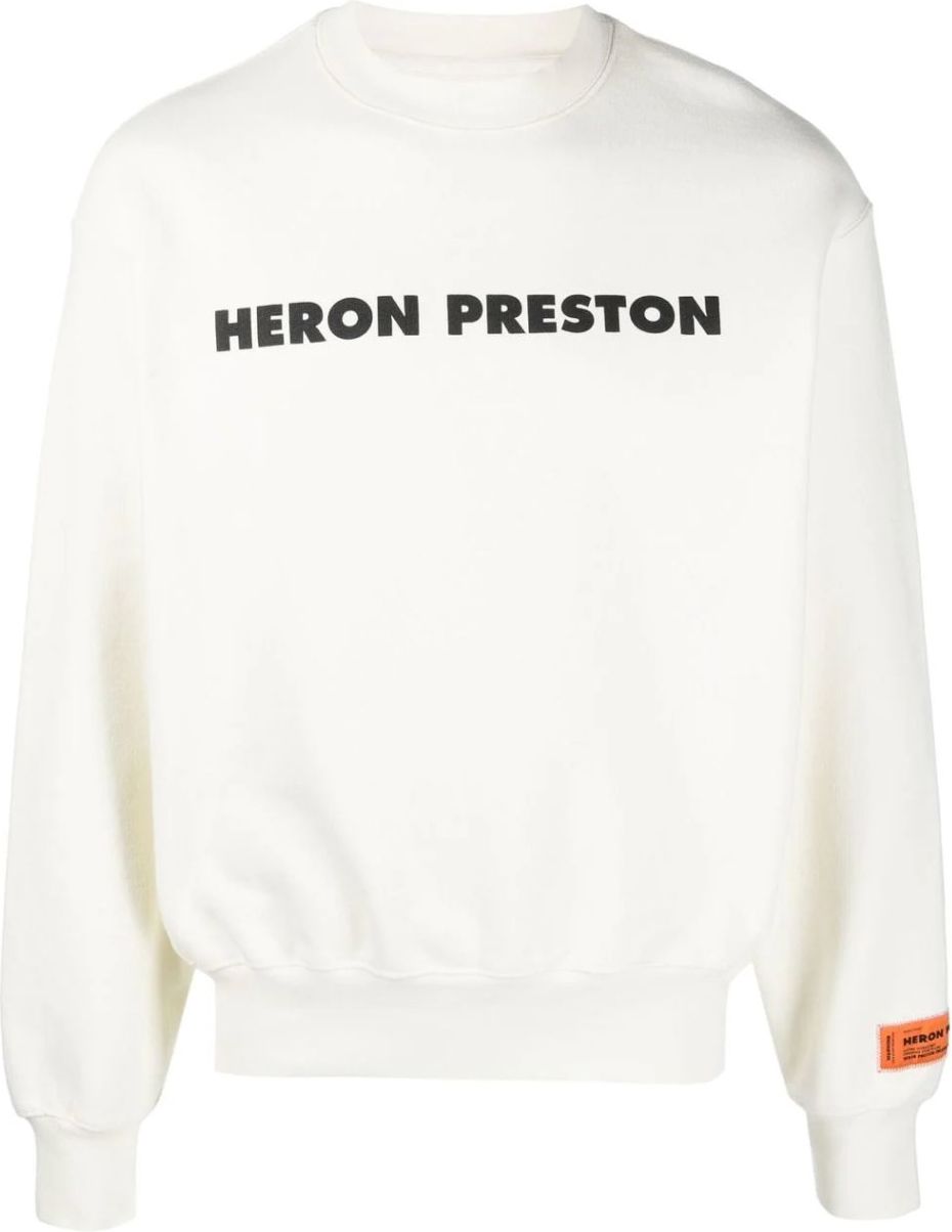 Heron Preston This Is Not Logo Sweatshirt Wit