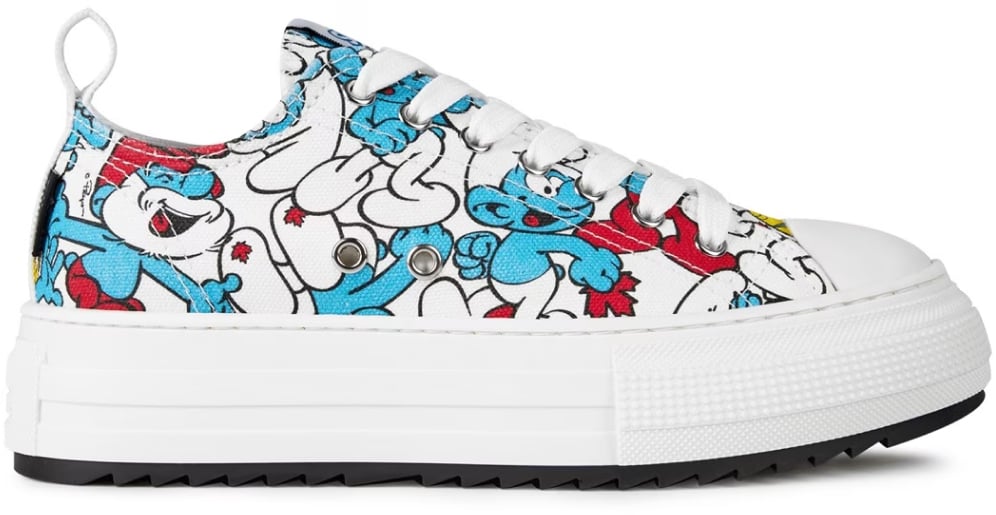 Dsquared2 Smurfs Low Top Sneakers Divers