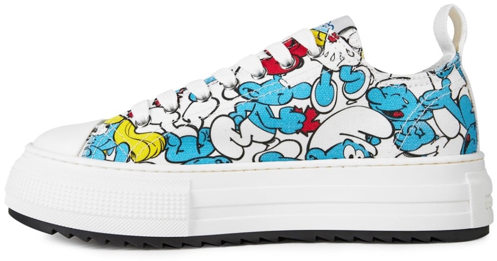 Dsquared2 Smurfs Low Top Sneakers | SALE € 299,- (50% Korting)