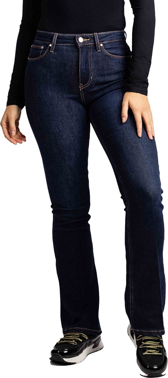 Guess Sexy Flare Jeans Dames Donkerblauw Blauw
