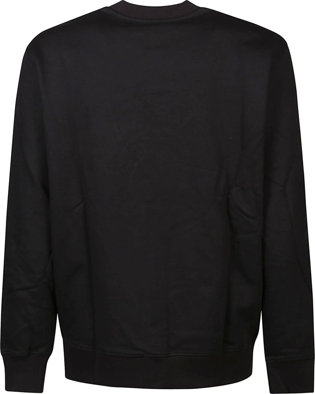 Versace Jeans Couture V Emblem 3d Embroidery Sweatshirt Black Zwart