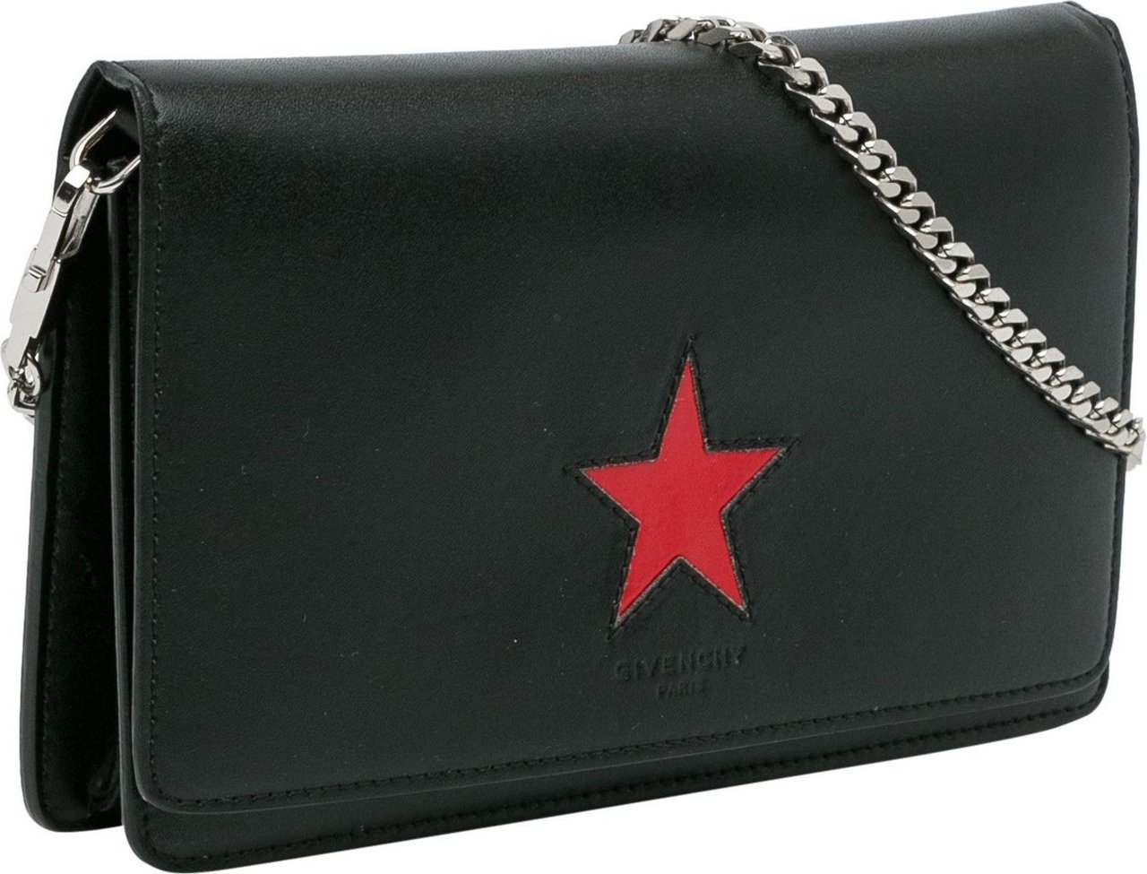 Givenchy Pandora Star Wallet on Chain Zwart