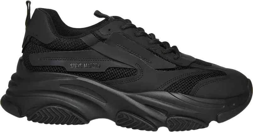 Steve Madden Heren Sneakers Zwart