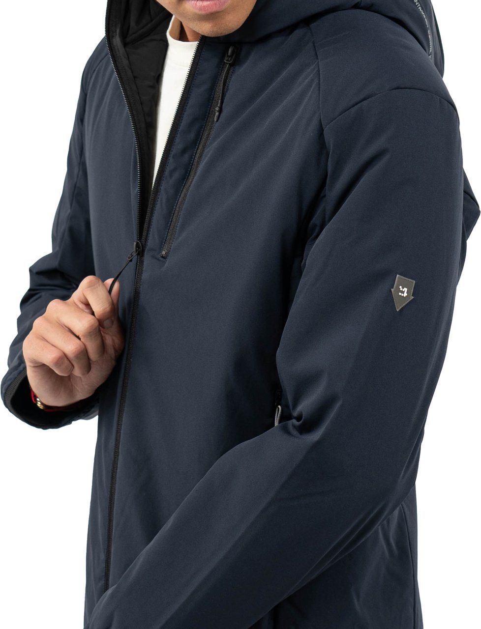 Krakatau Qm402 Penrose Winterjas Blauw
