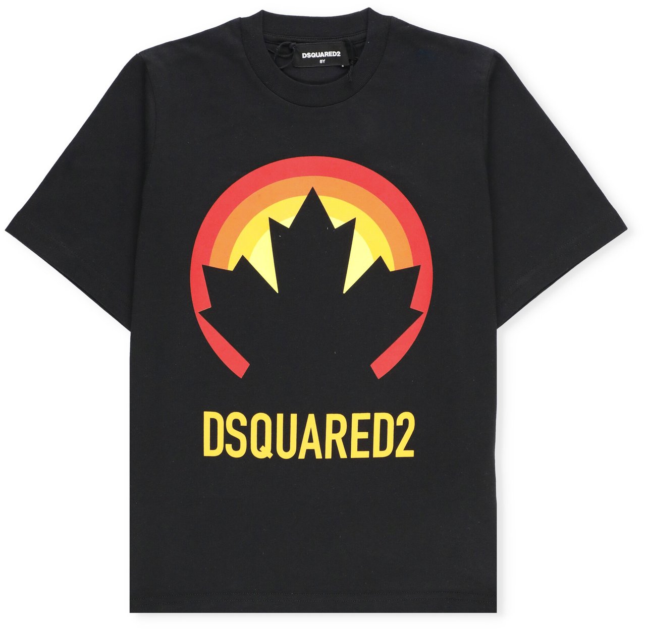 Dsquared2 T-shirts And Polos Black Zwart