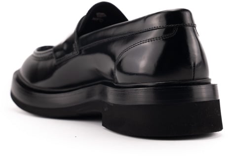 Santoni Flat Shoes Black Zwart