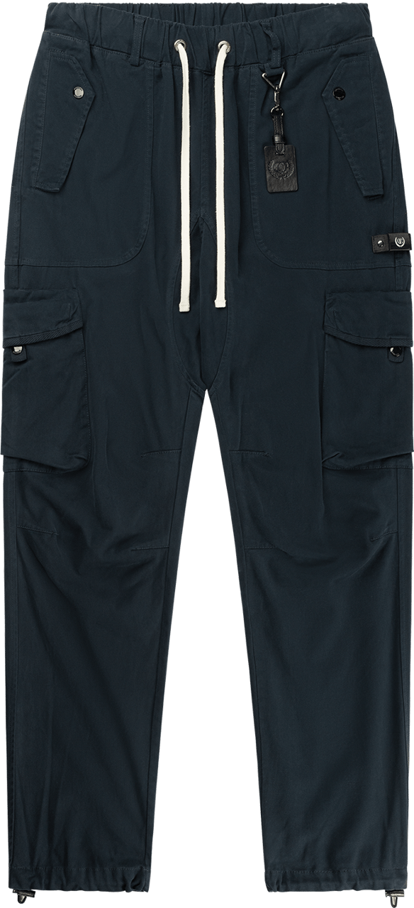 Quotrell Terni Cargo Pants | Navy Blauw