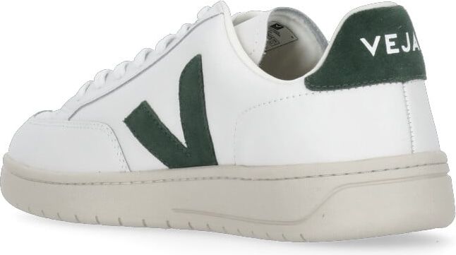 Veja V-12 Leather Sneakers Wit Wit