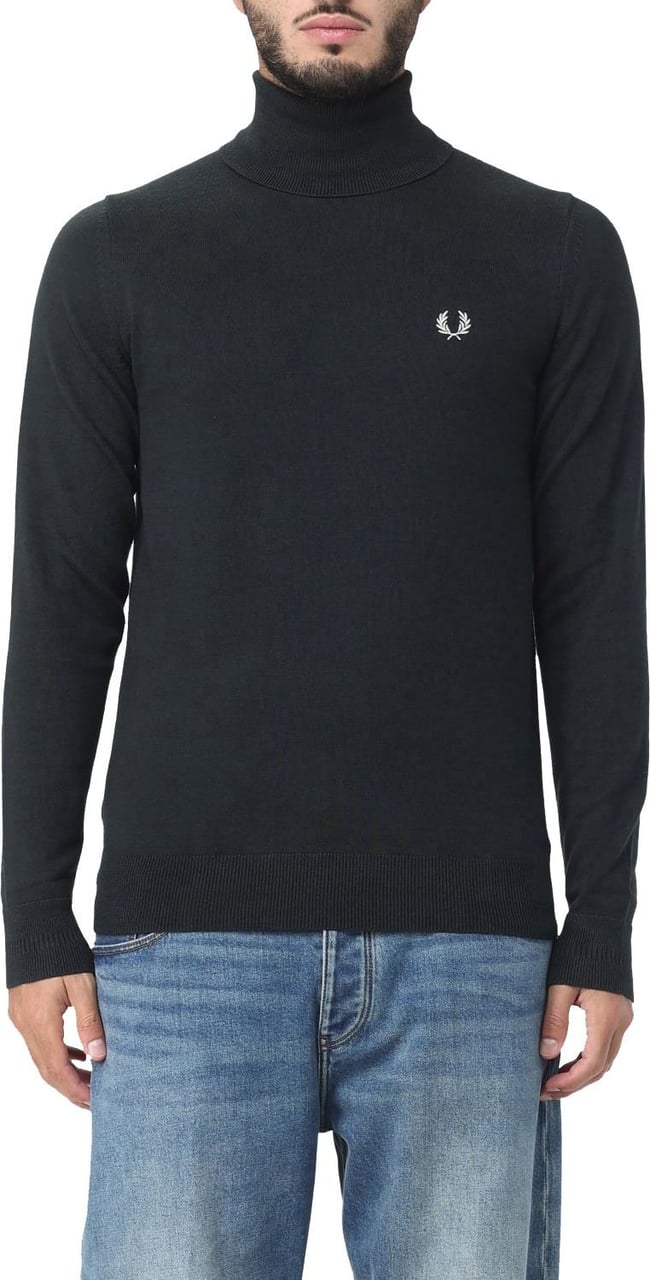 Fred Perry Sweaters Green Groen
