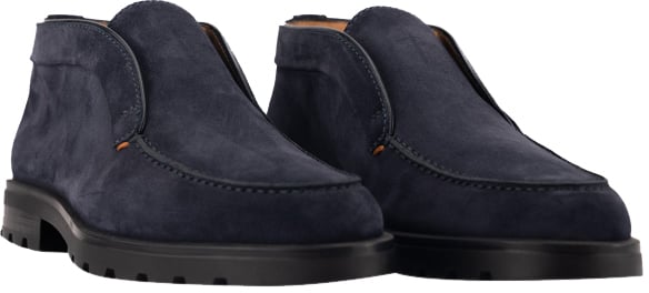 Santoni Boots Blue Blauw