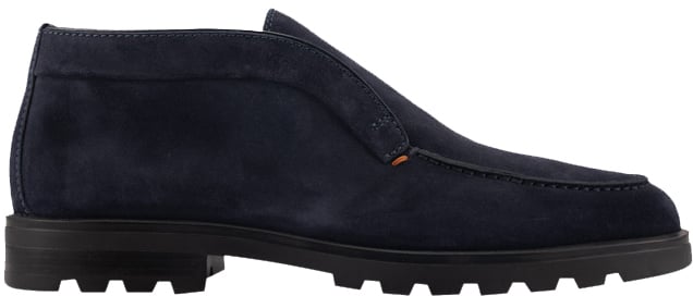 Santoni Boots Blue Blauw
