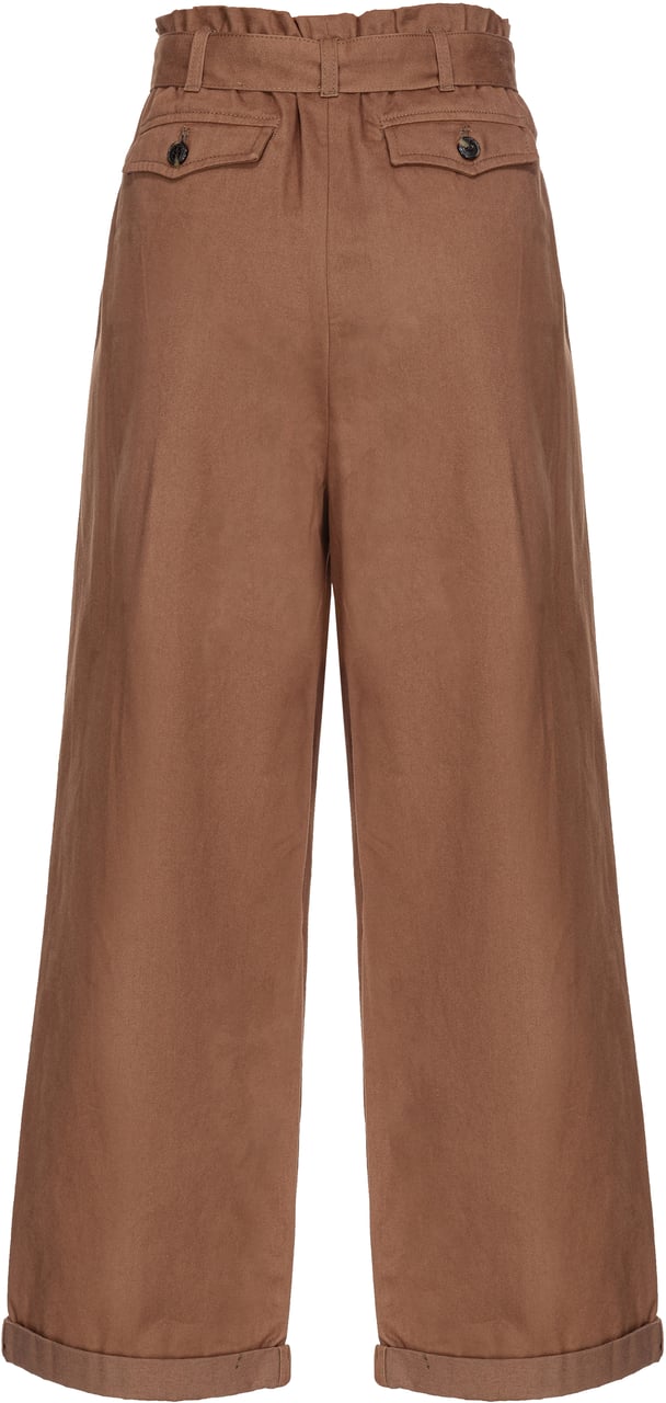 Pinko Trousers Brown Bruin