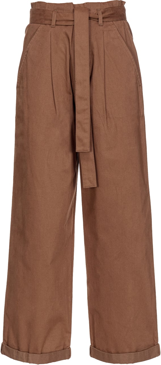 Pinko Trousers Brown Bruin