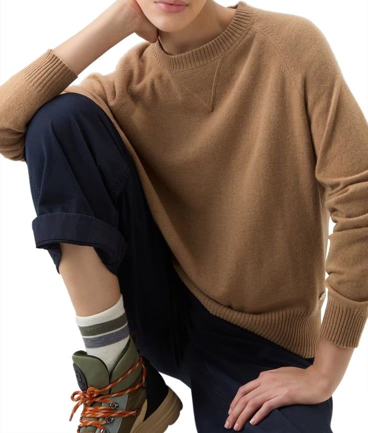Woolrich Sweaters Brown Bruin