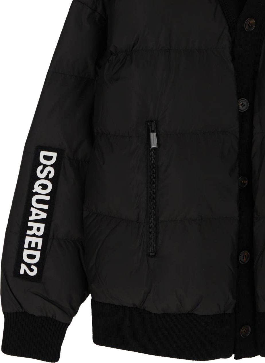 Dsquared2 Down Jacket Zwart