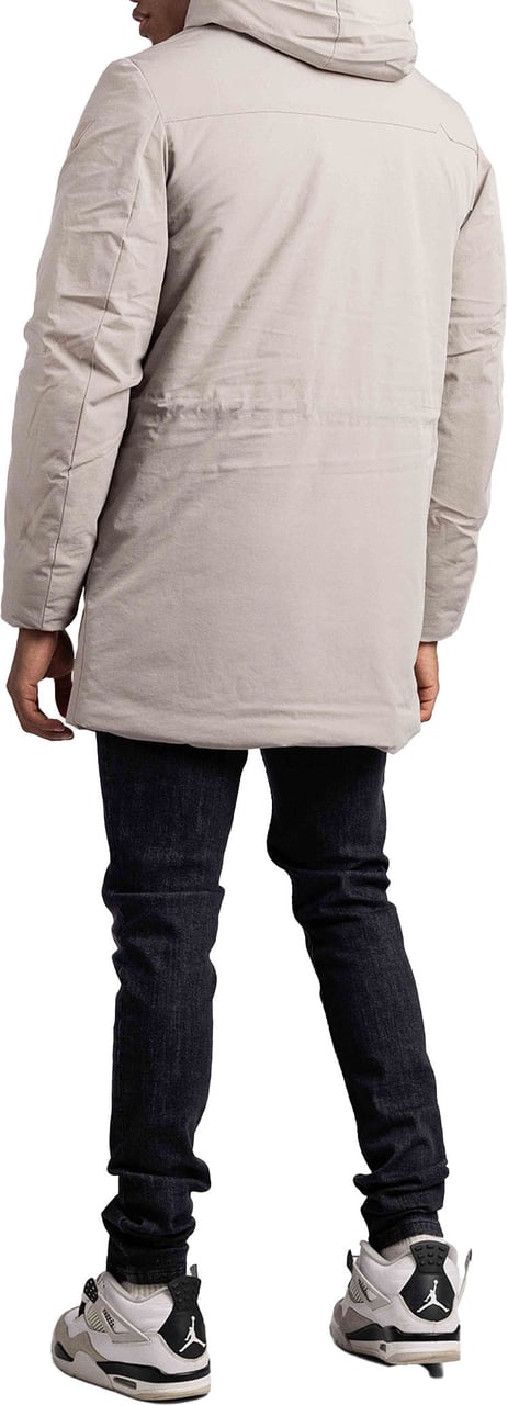 Purewhite Technical Parka Jas Heren Grijs Grijs