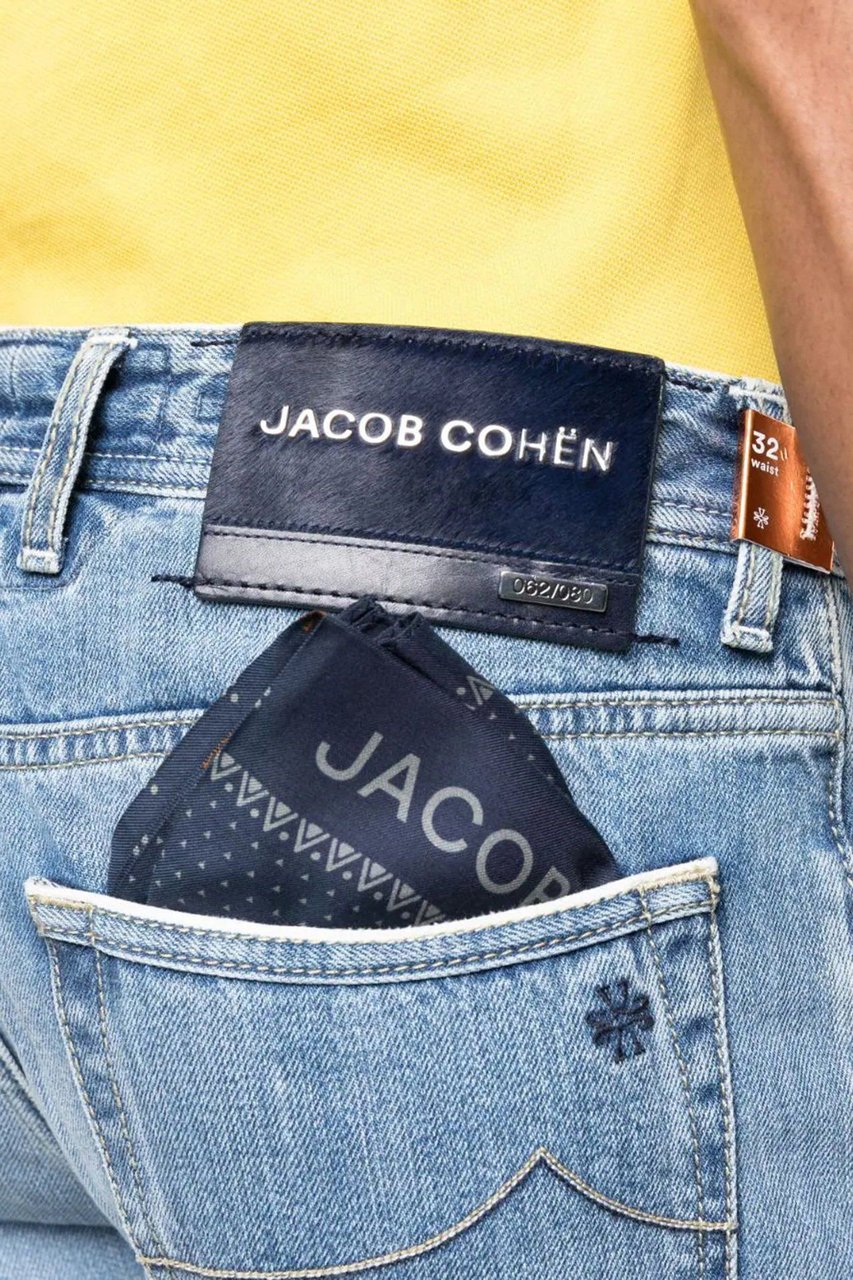 Jacob Cohen Bard selvedge jeans Blauw
