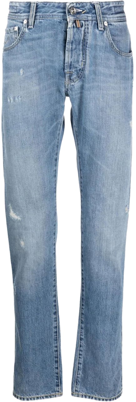 Jacob Cohen Bard selvedge jeans Blauw