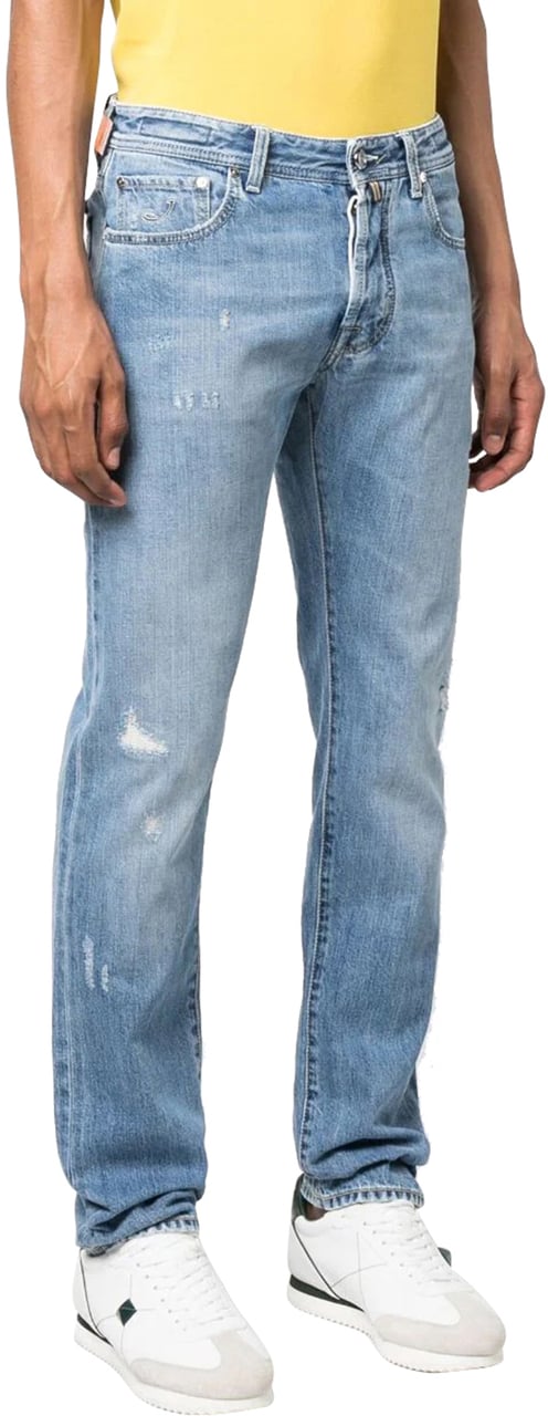 Jacob Cohen Bard selvedge jeans Blauw