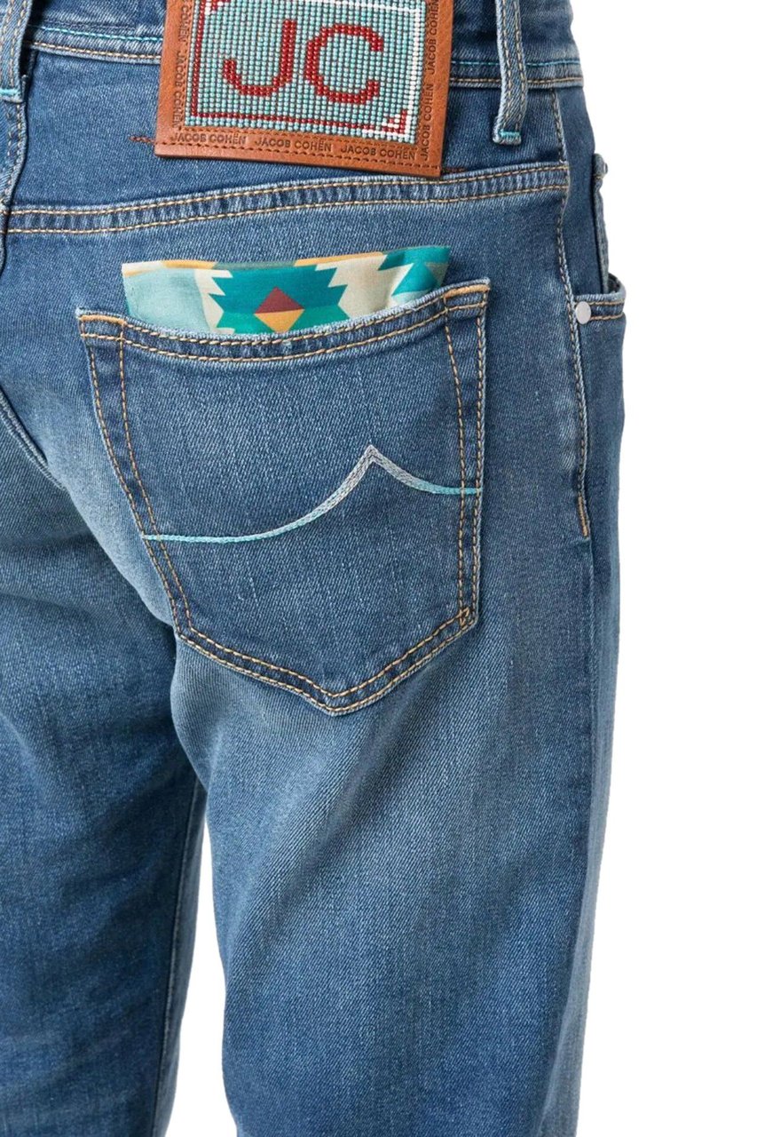 Jacob Cohen straight-leg denim jeans Blauw